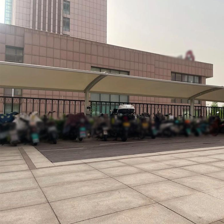 武川县膜结构电动车棚